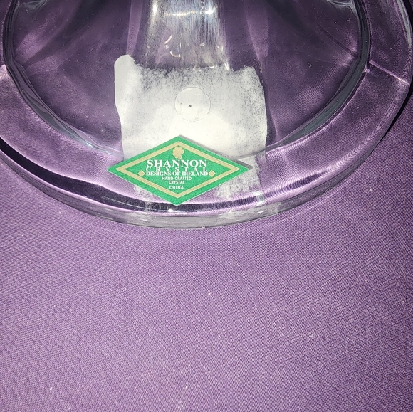 Shannon Crysral by Godinger trifle bowl - Picture 3 of 3